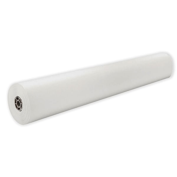 Rainbow Colored Kraft Duo-Finish Paper, White, 36 x 1000ft, 1 Roll